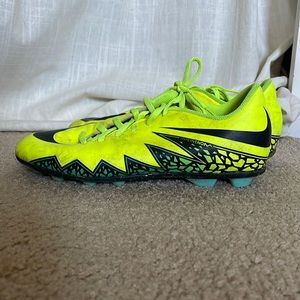 Neon Soccer Cleats